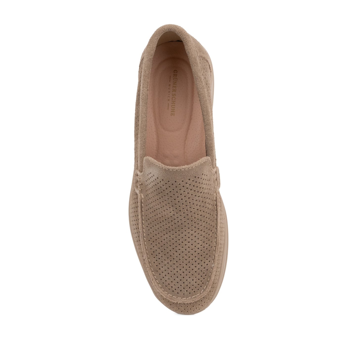 Men's Brown Wedge Moccasins