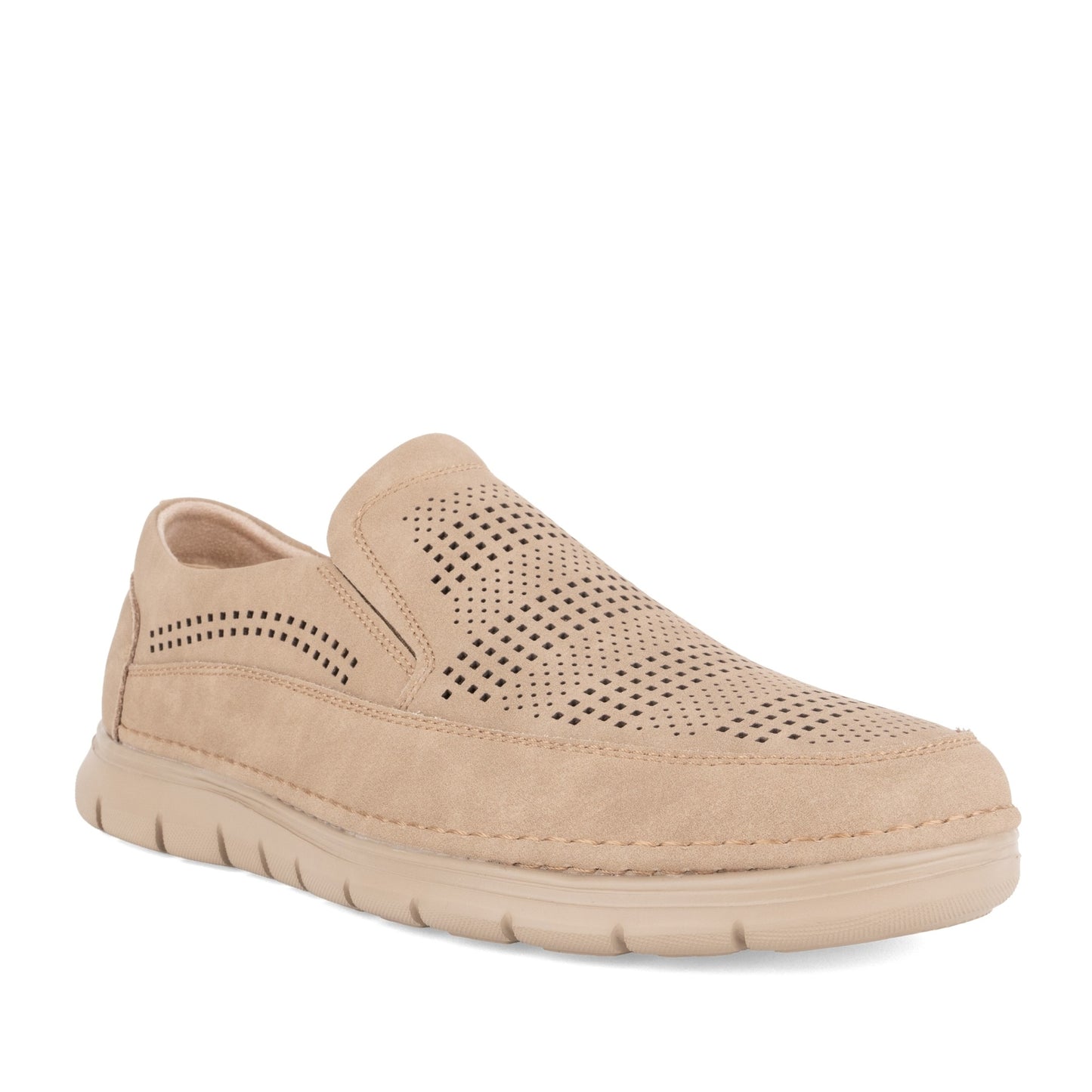 Men's Beige Moccasins