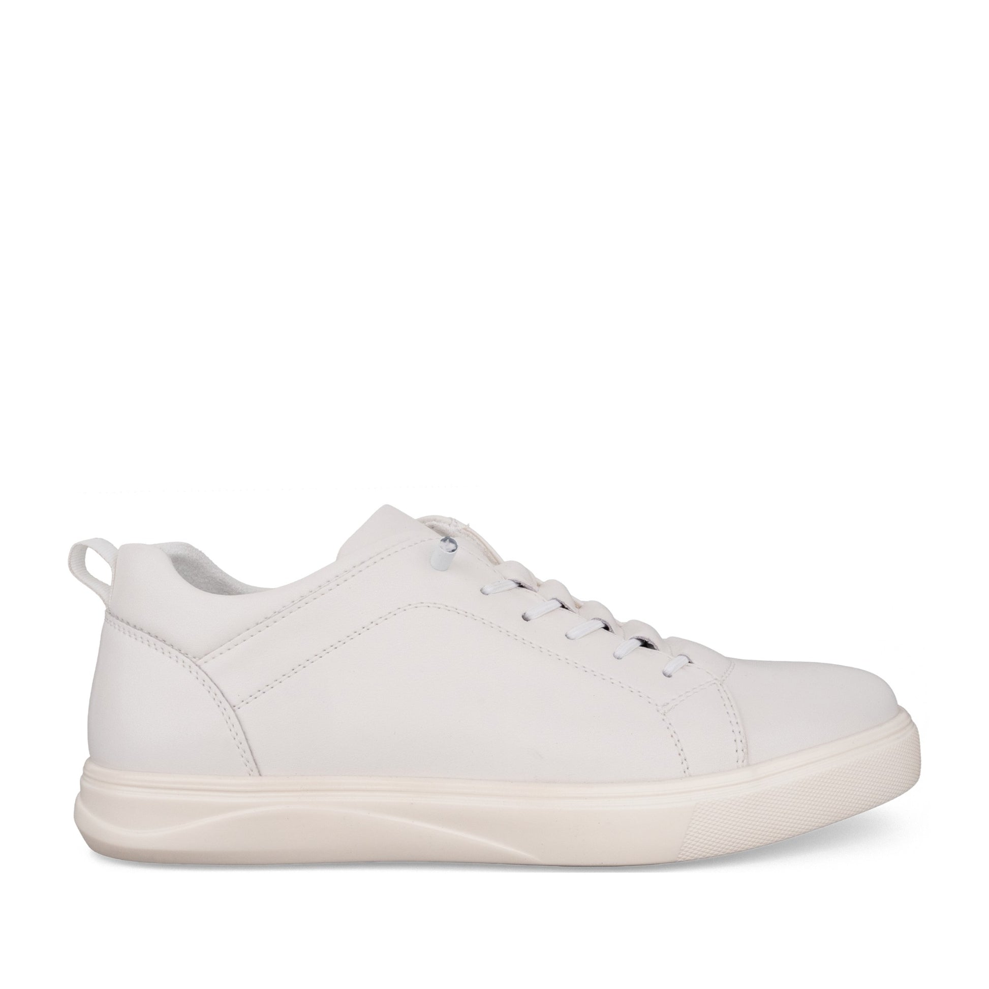 Men's White Wedge Fashion Sneakers