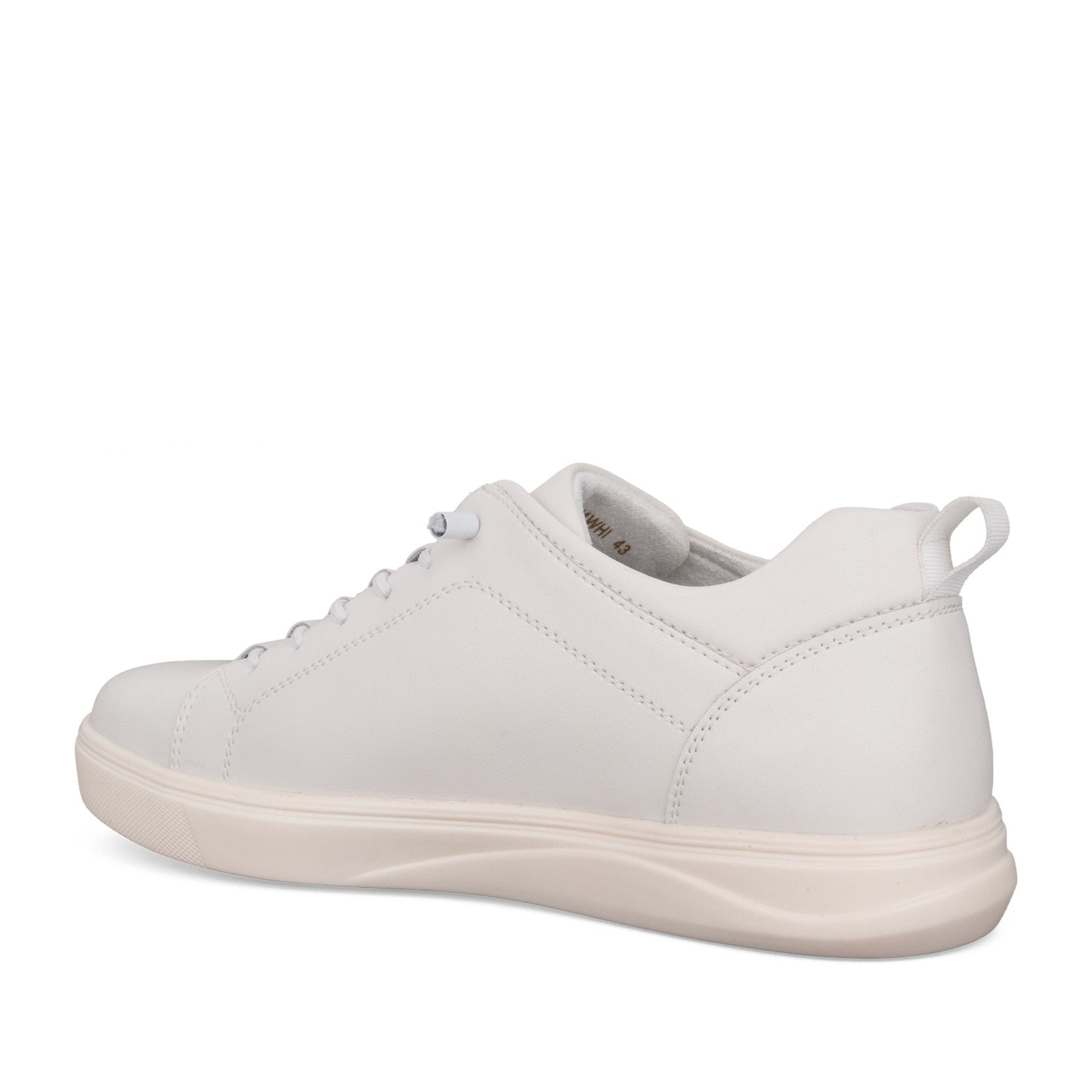 Men's White Wedge Fashion Sneakers