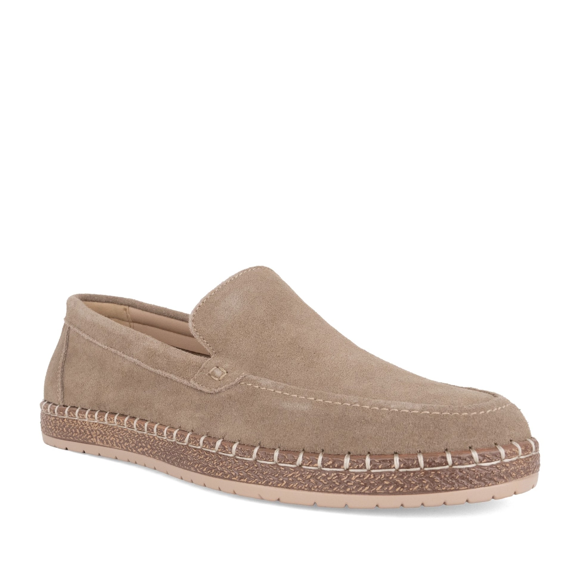 Men's Beige Moccasins