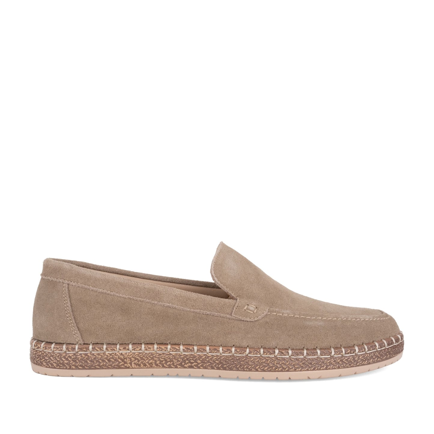 Men's Beige Moccasins