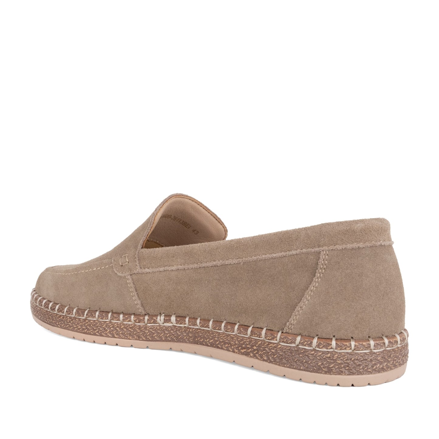 Men's Beige Moccasins