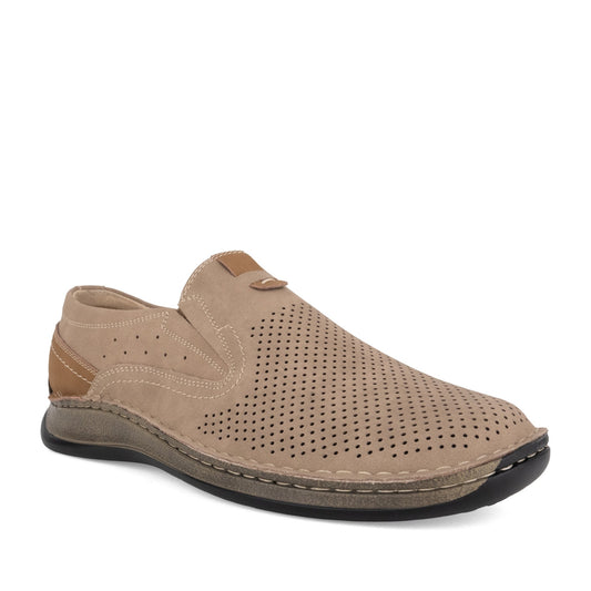 Men's Beige Wedge Fashion Sneakers