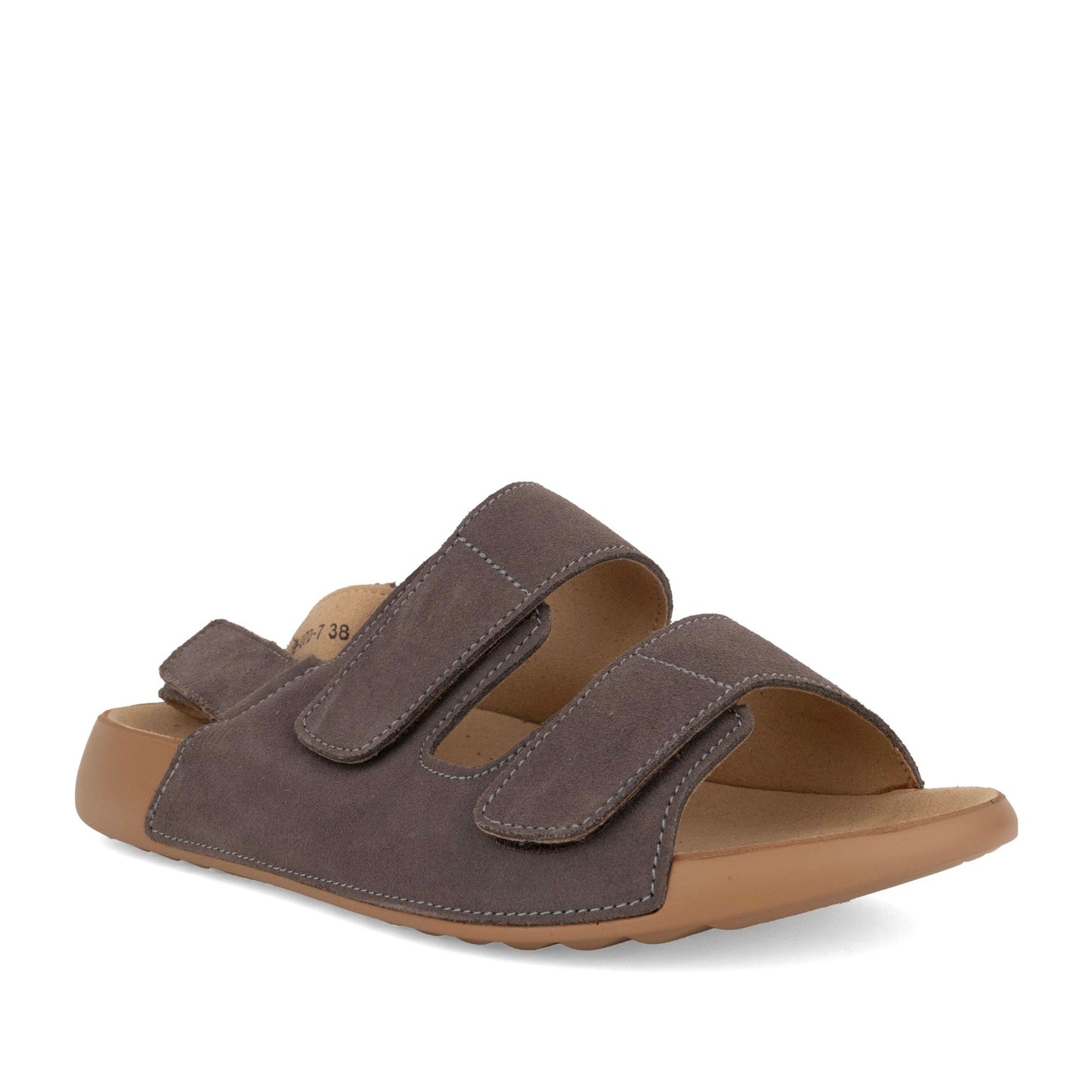 Women's Brown Wedge Open-Toe Sandals