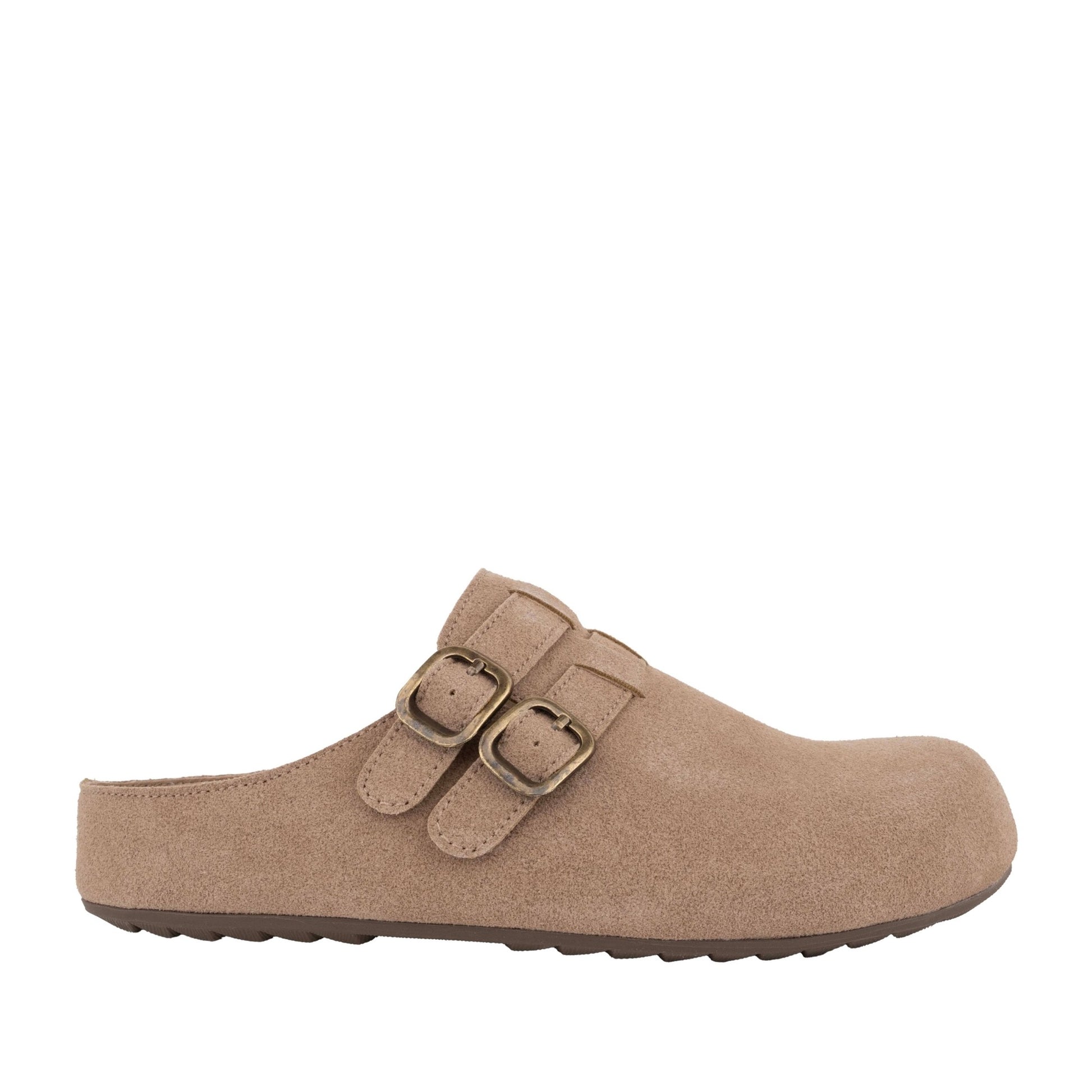 Women's Beige Mule Slippers