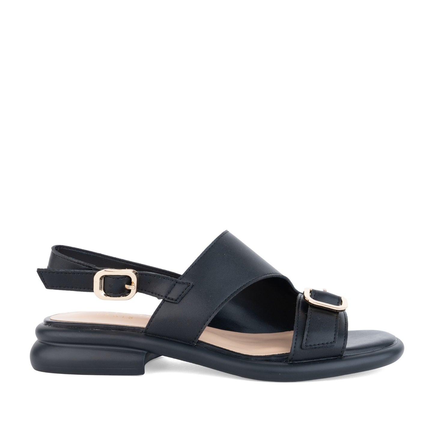 Women's Black Open-Toe Sandals