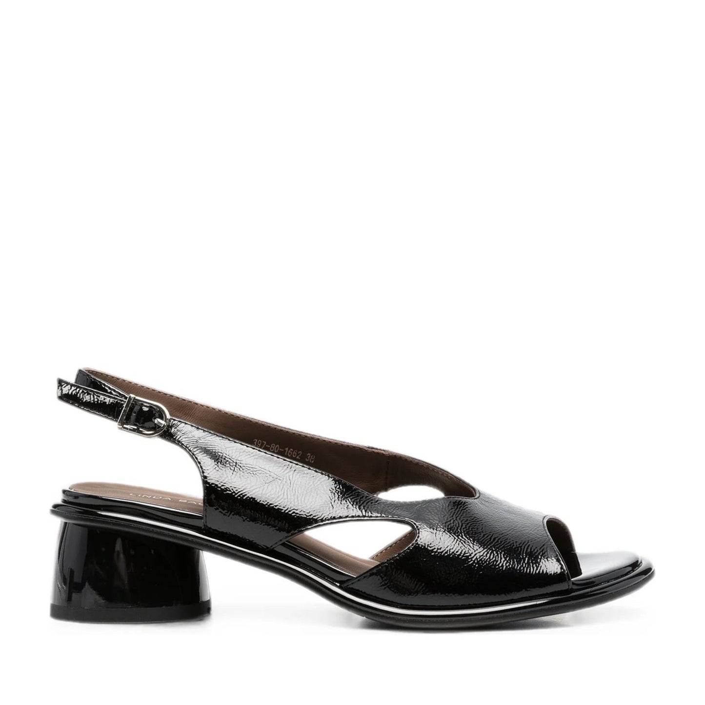 Women's Black Dress Open-Toe Sandals