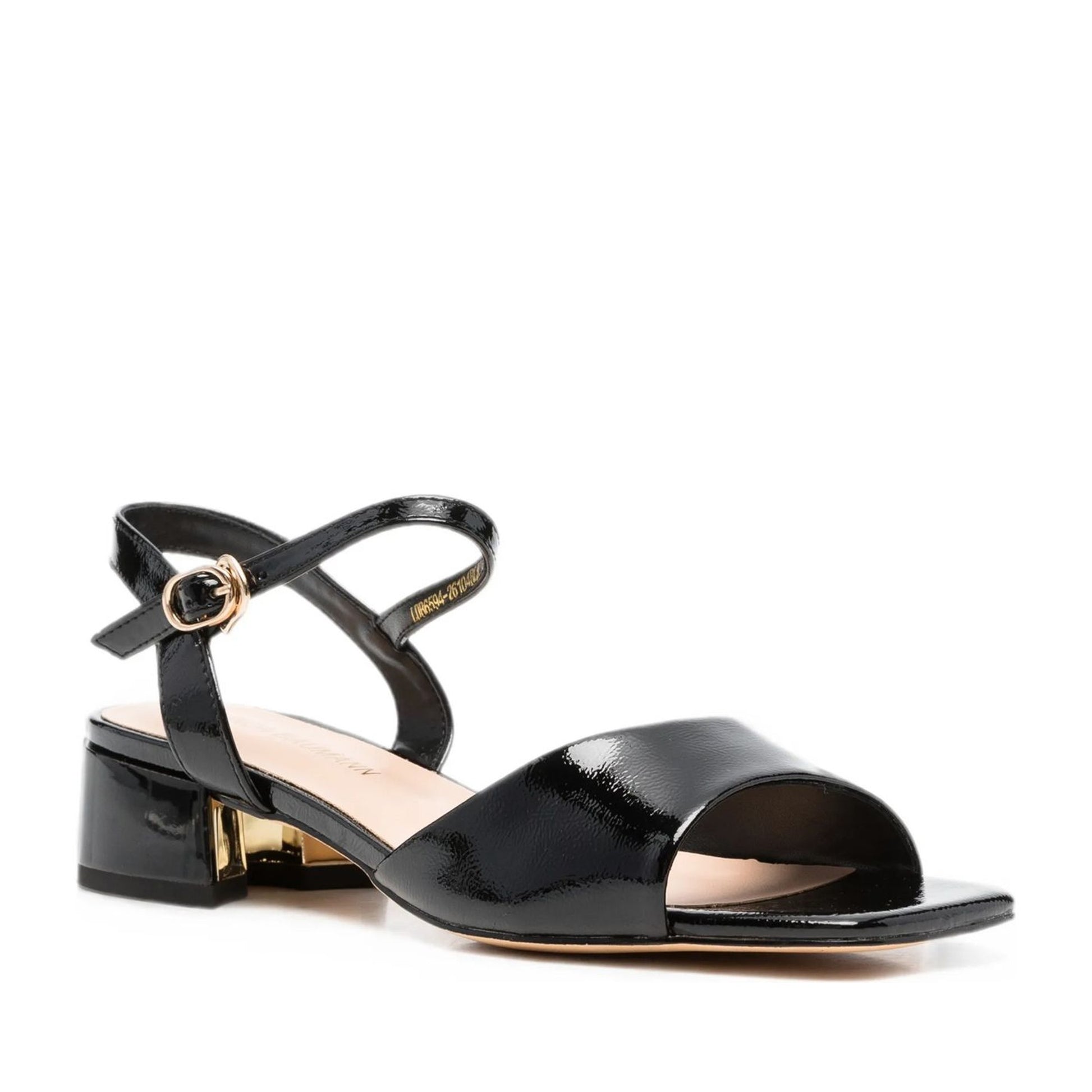 Women's Black Dress Open-Toe Sandals