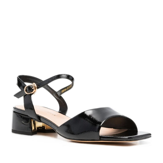 Women's Black Dress Open-Toe Sandals