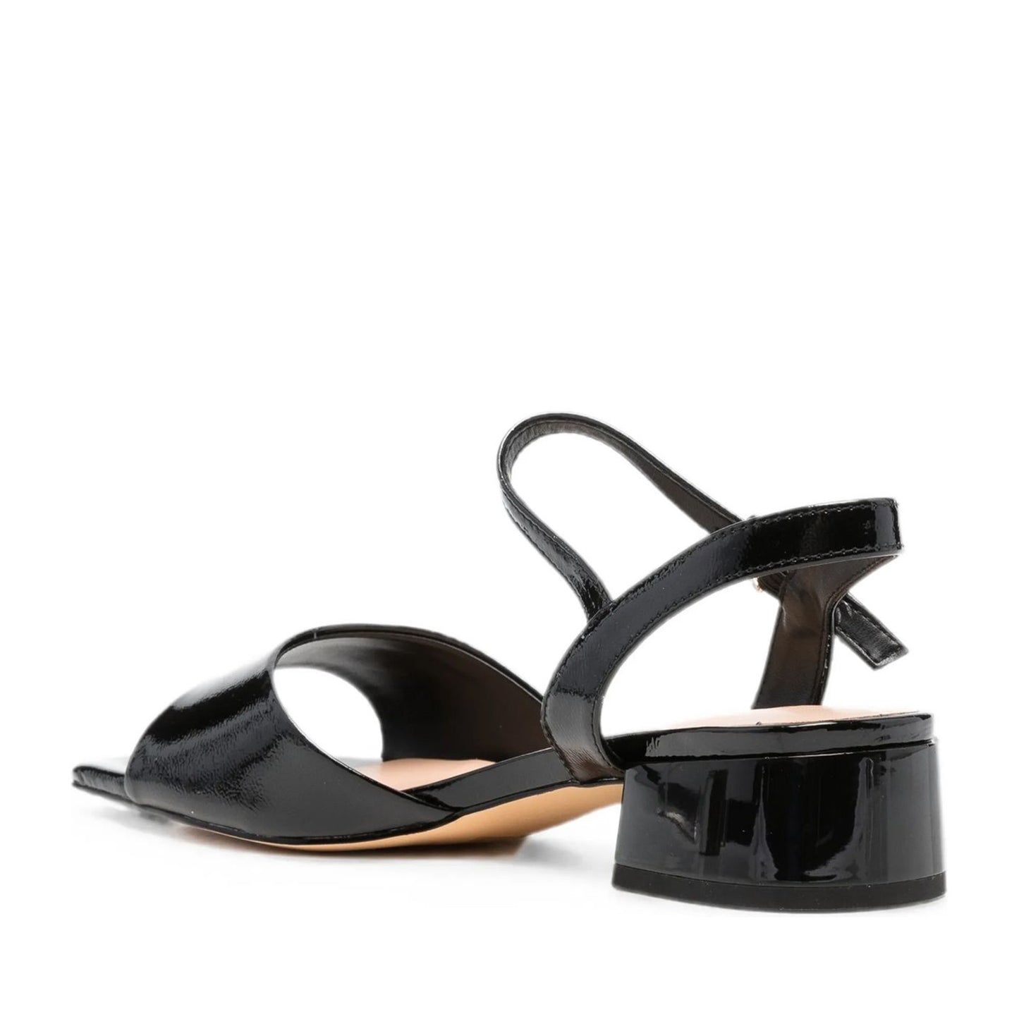 Women's Black Dress Open-Toe Sandals