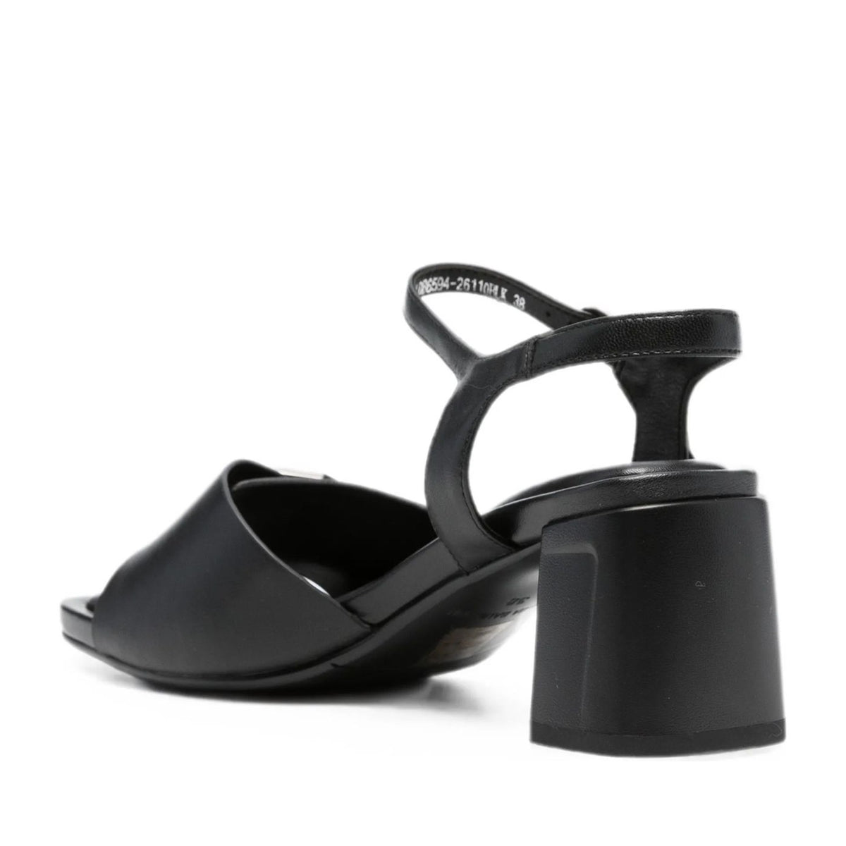 Women's Black Dress Open-Toe Sandals