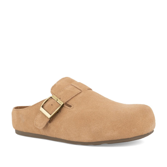 Women's Brown Mule Slippers