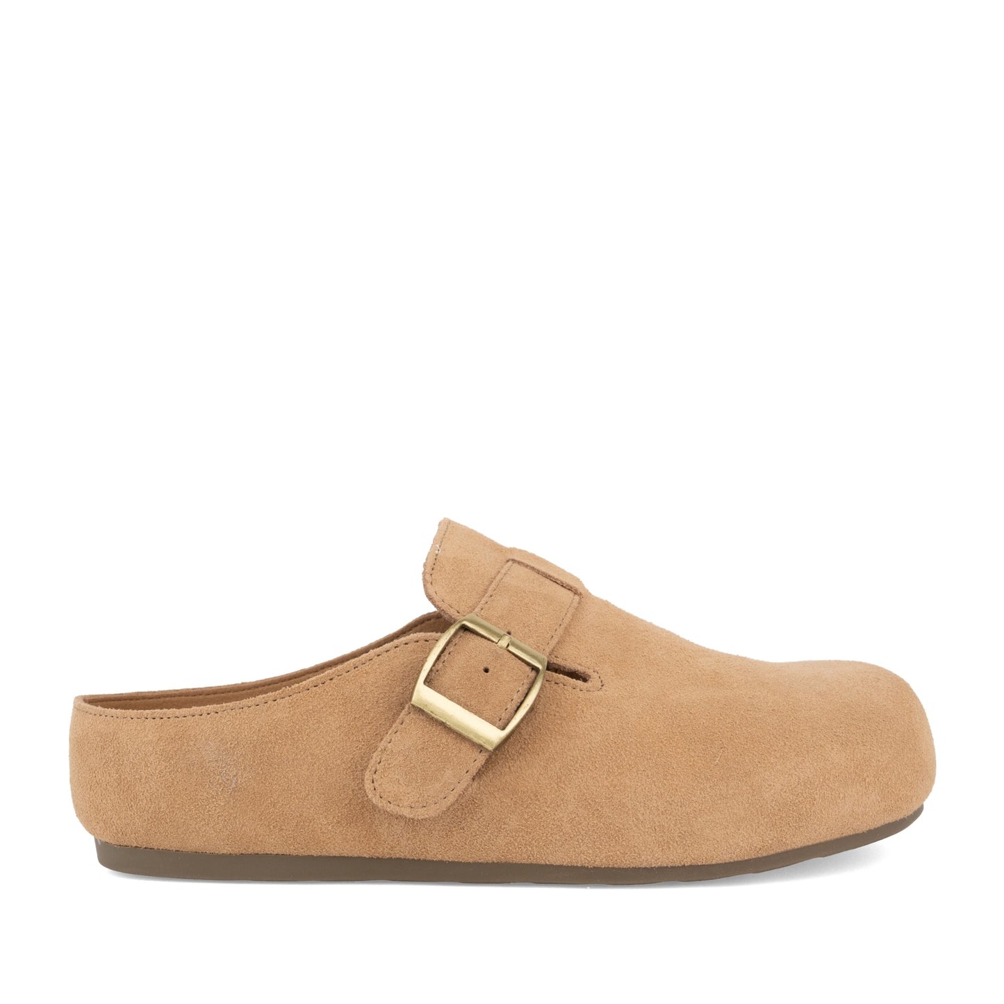 Women's Brown Mule Slippers
