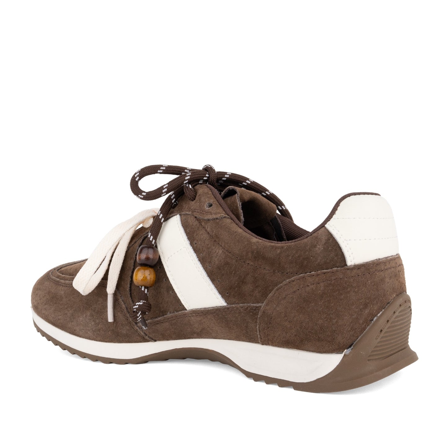 Women's Brown Wedge Fashion Sneakers