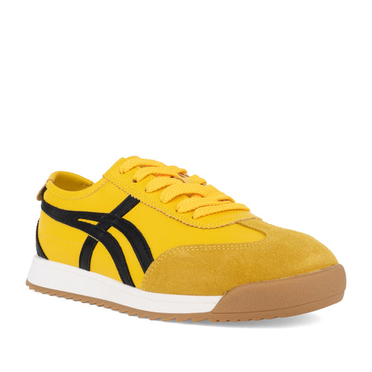 Women's Yellow Wedge Fashion Sneakers