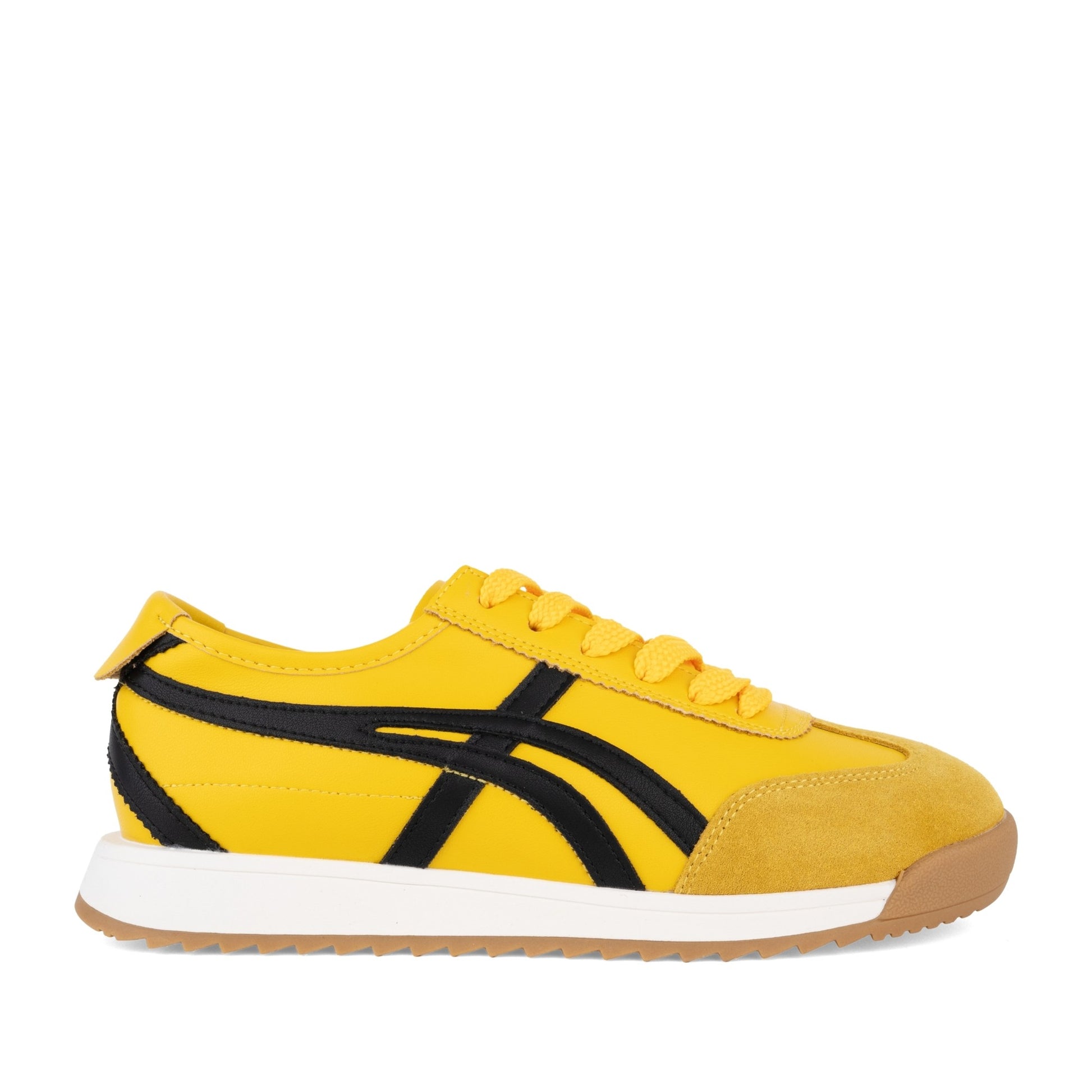 Women's Yellow Wedge Fashion Sneakers
