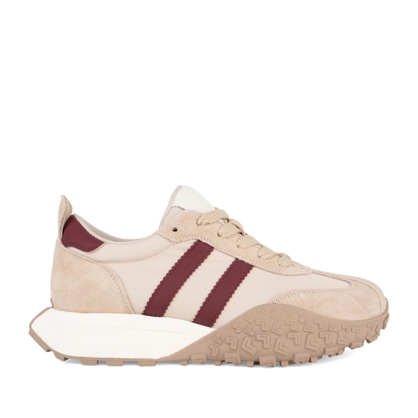 Women's Beige Wedge Fashion Sneakers
