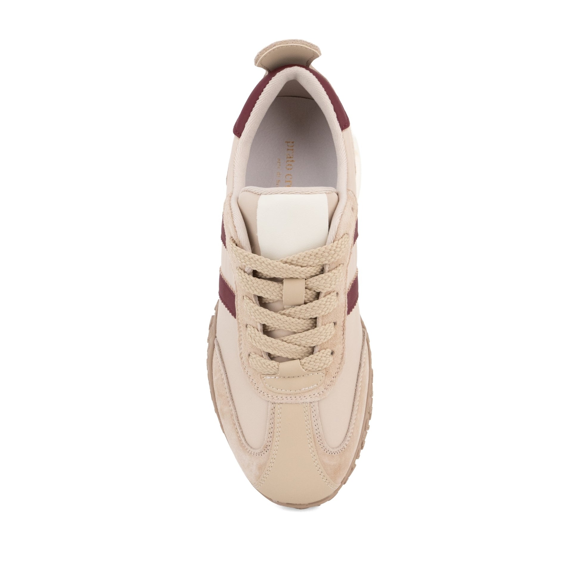 Women's Beige Wedge Fashion Sneakers