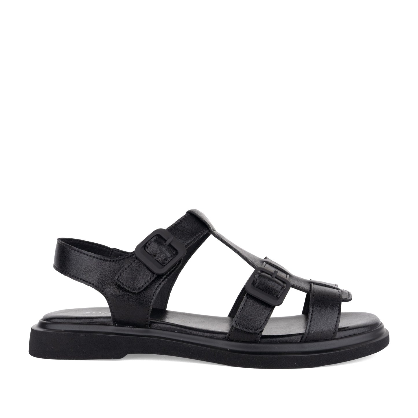 Women's Black Open-Toe Sandals