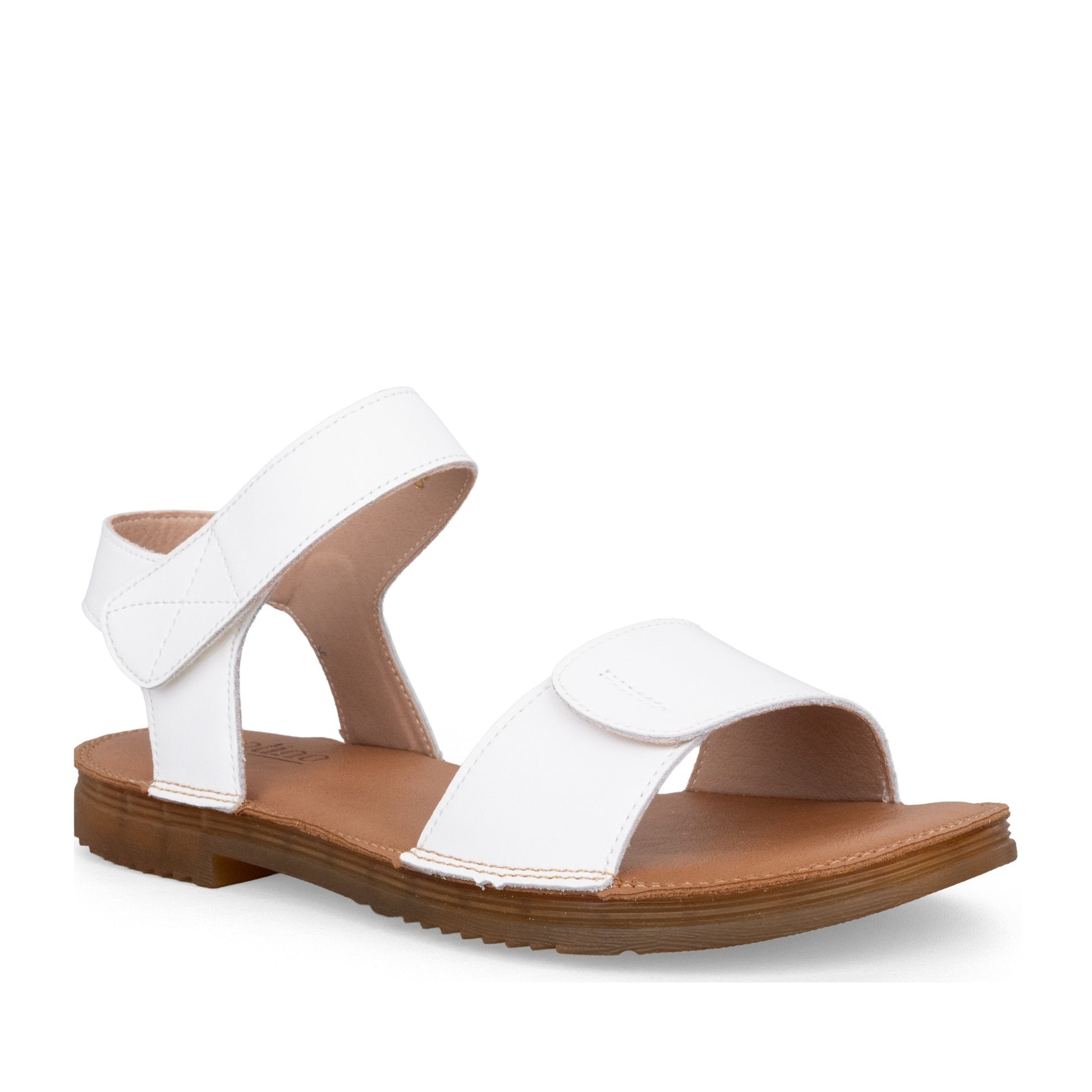 Women's White Open-Toe Sandals