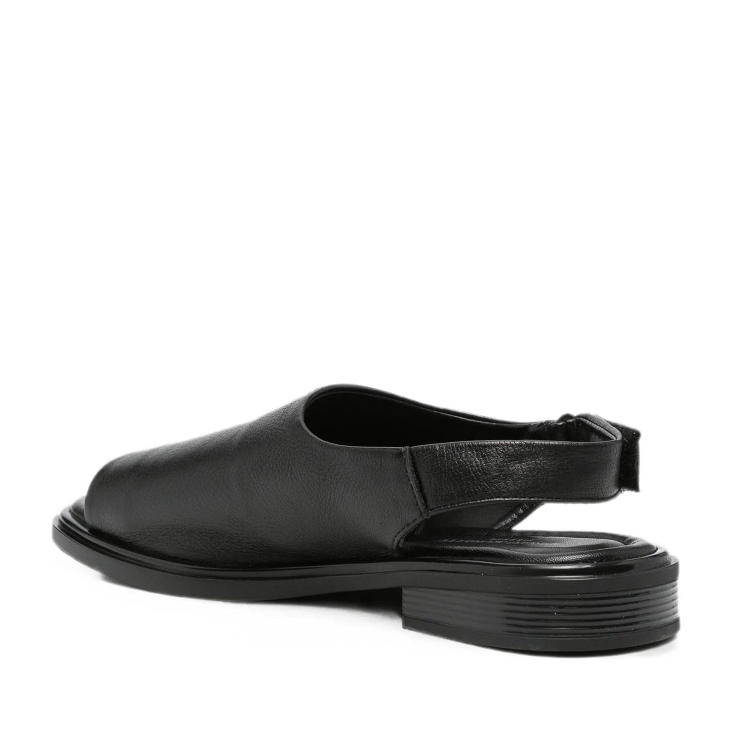 Women's Black Open-Toe Sandals