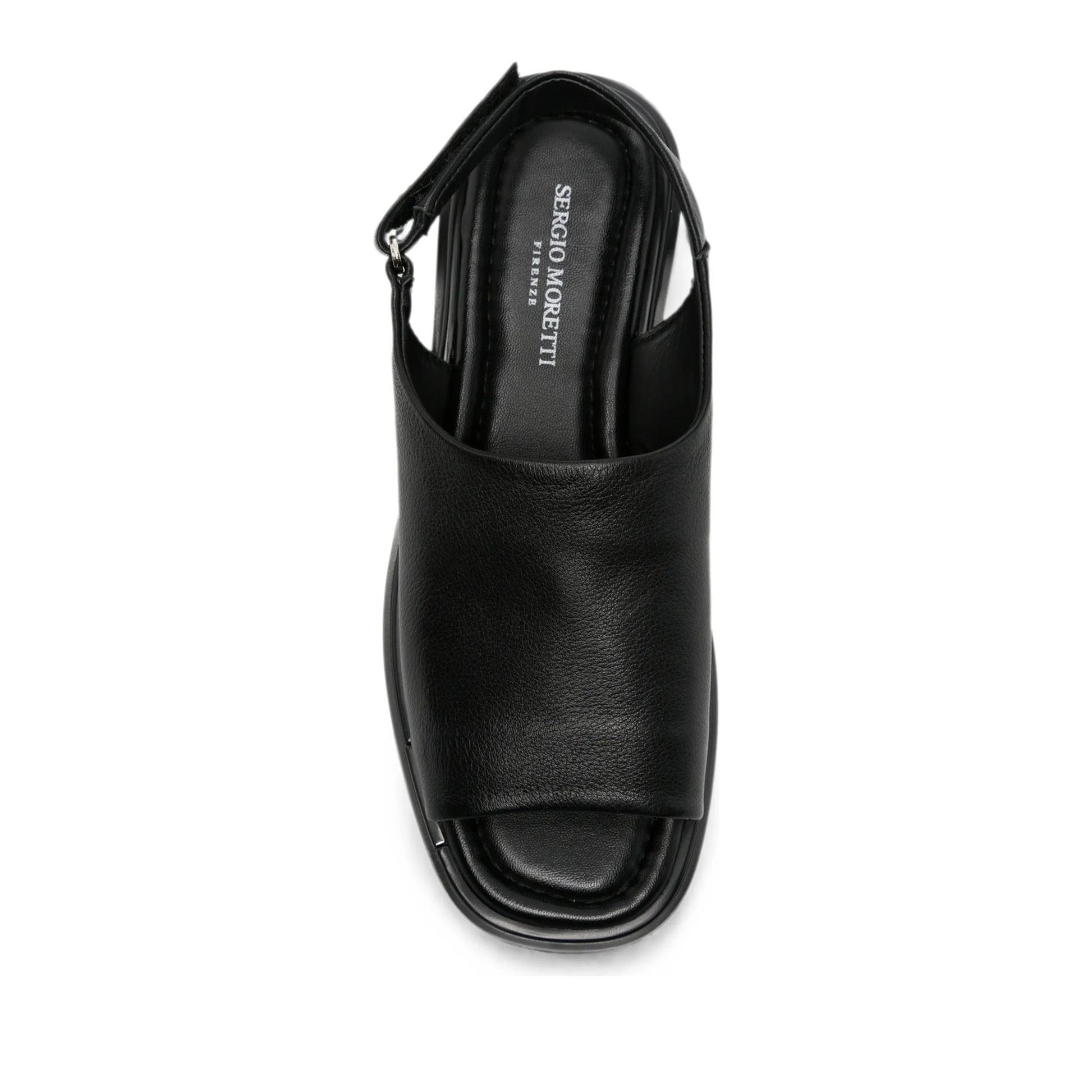 Women's Black Open-Toe Sandals