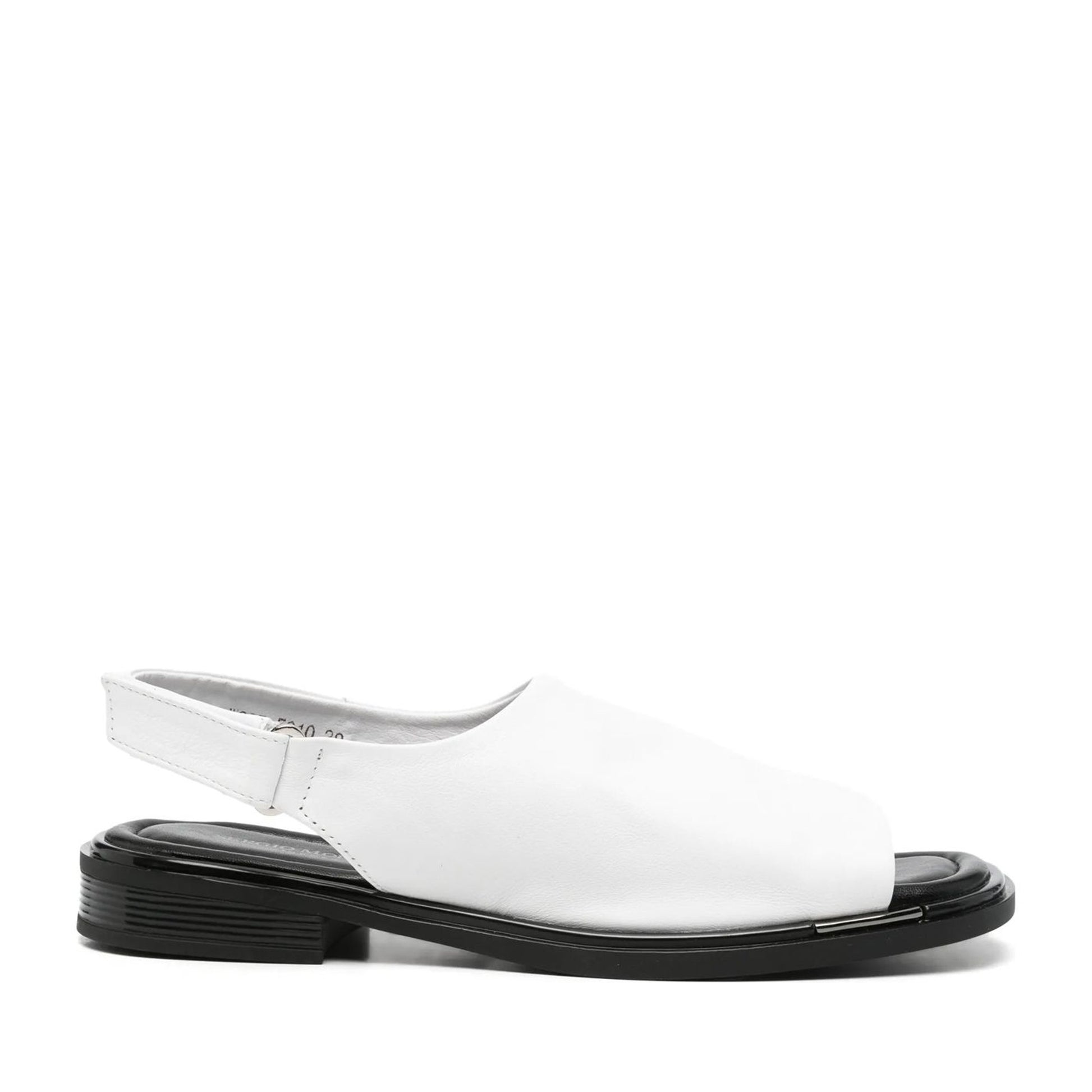 Women's White Open-Toe Sandals