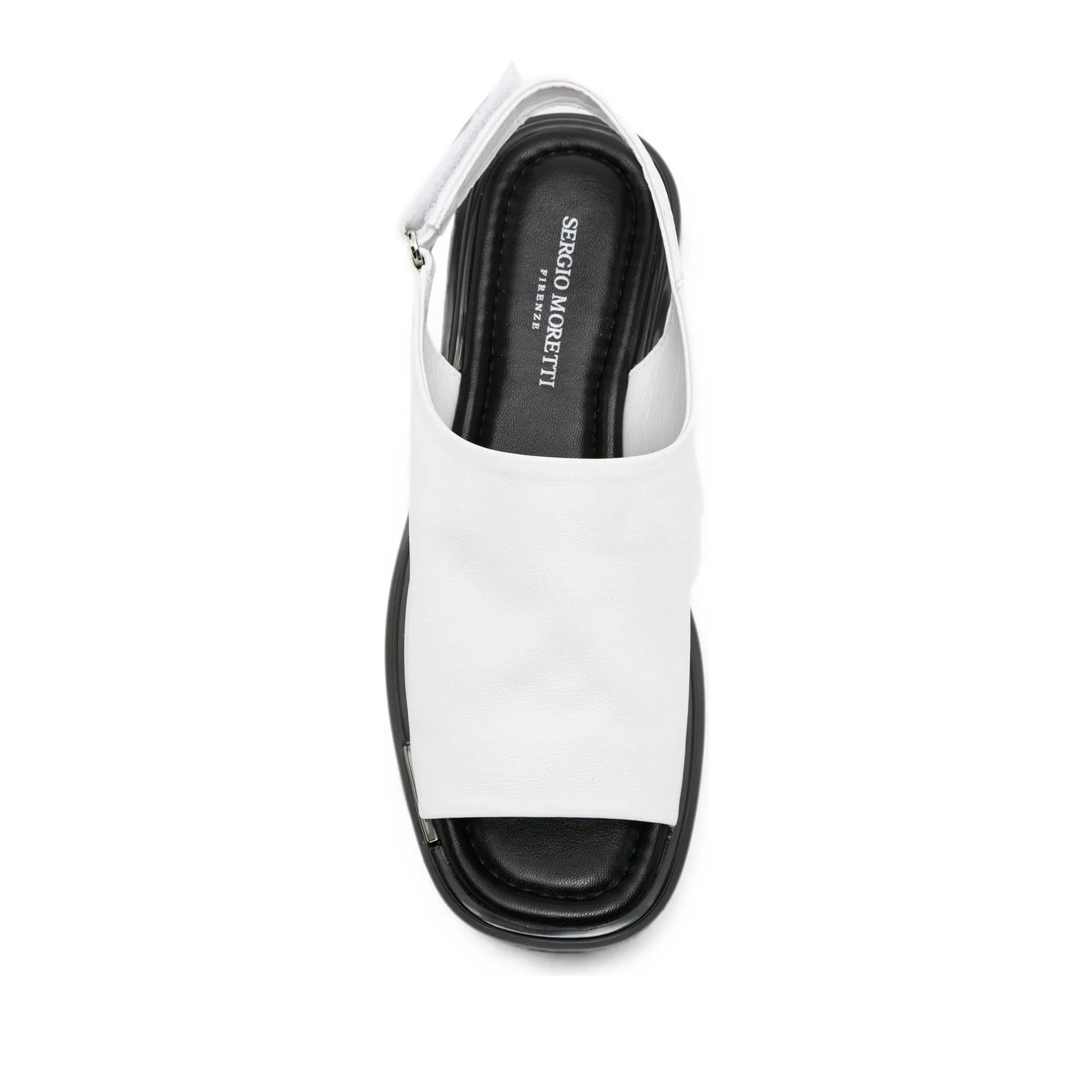 Women's White Open-Toe Sandals