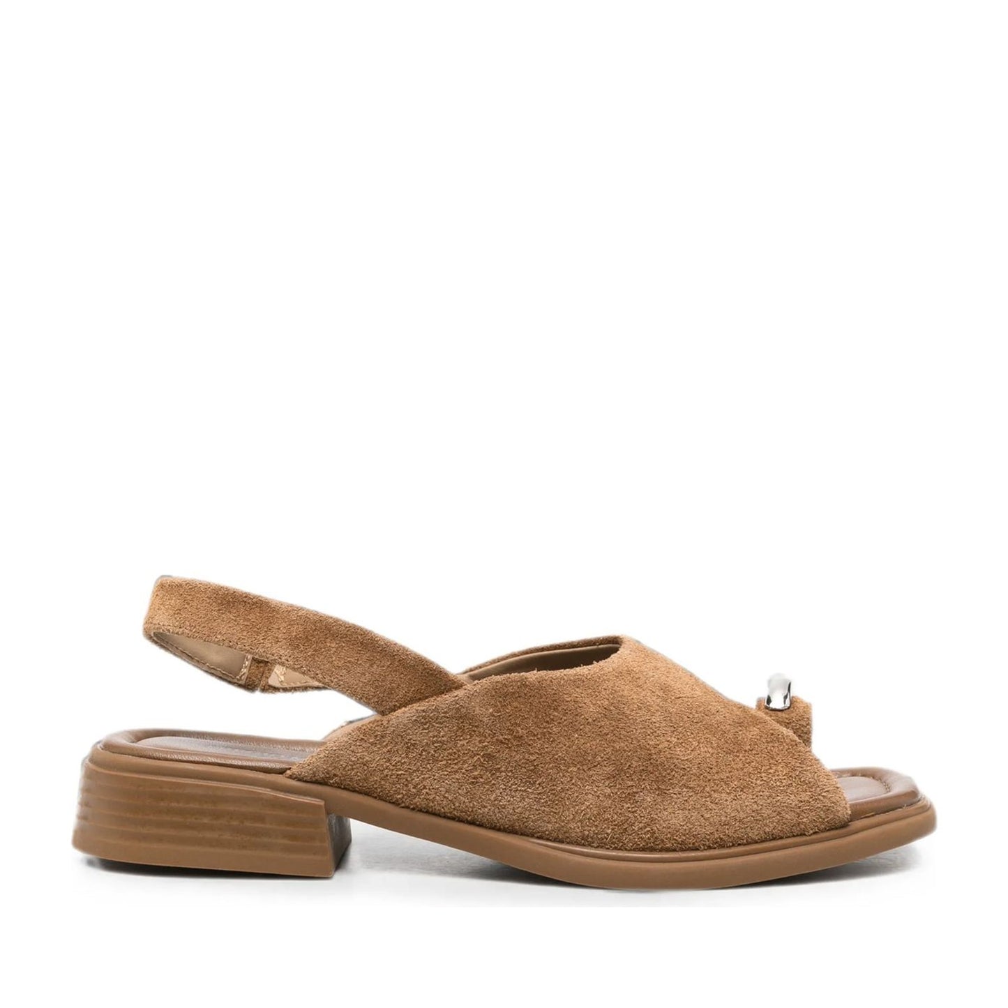Women's Green Open-Toe Sandals