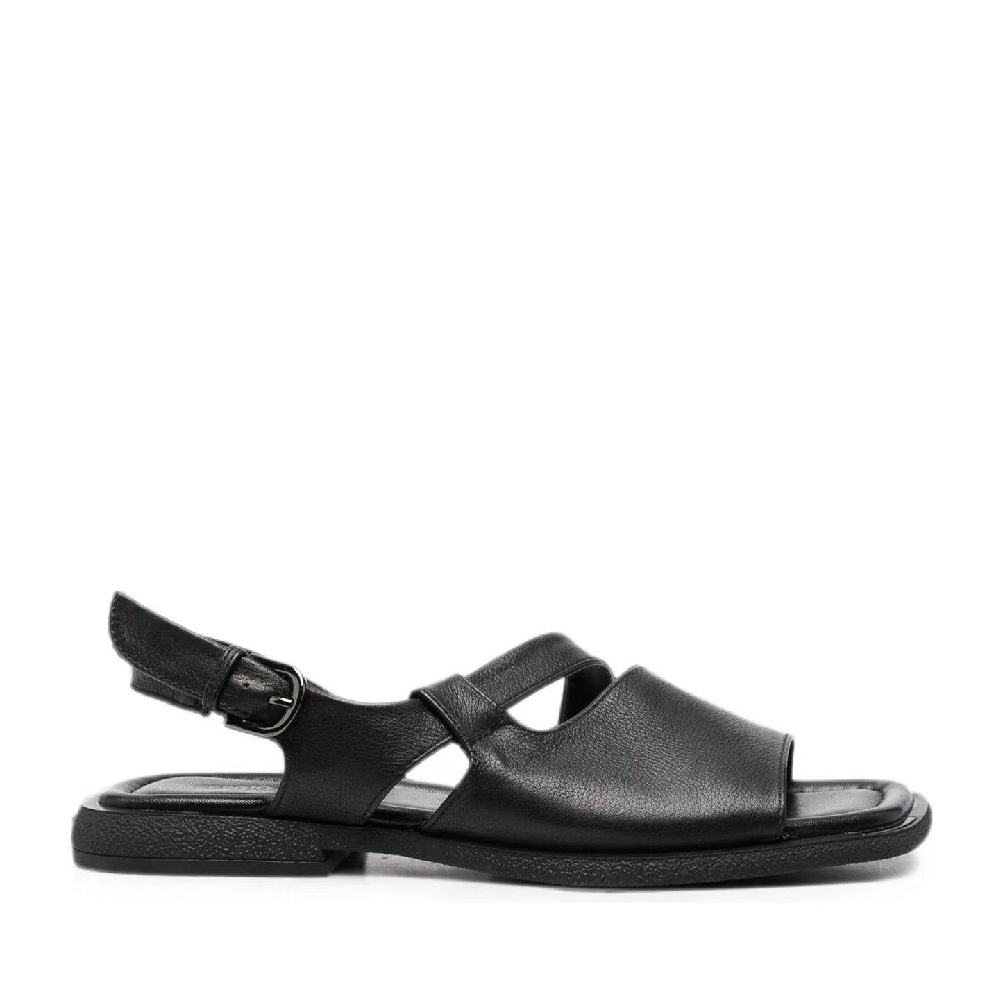 Women's Black Open-Toe Sandals