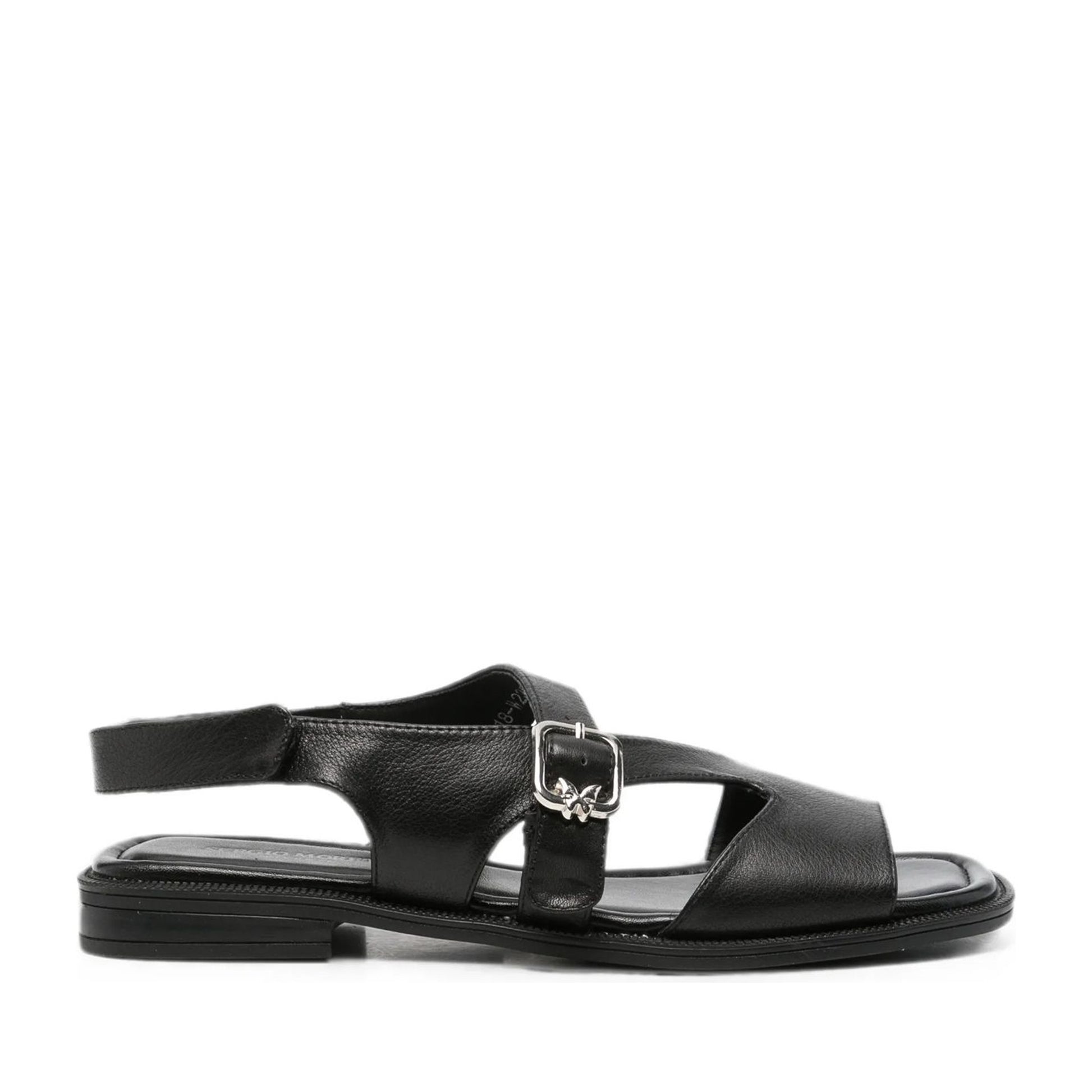 Women's Black Open-Toe Sandals