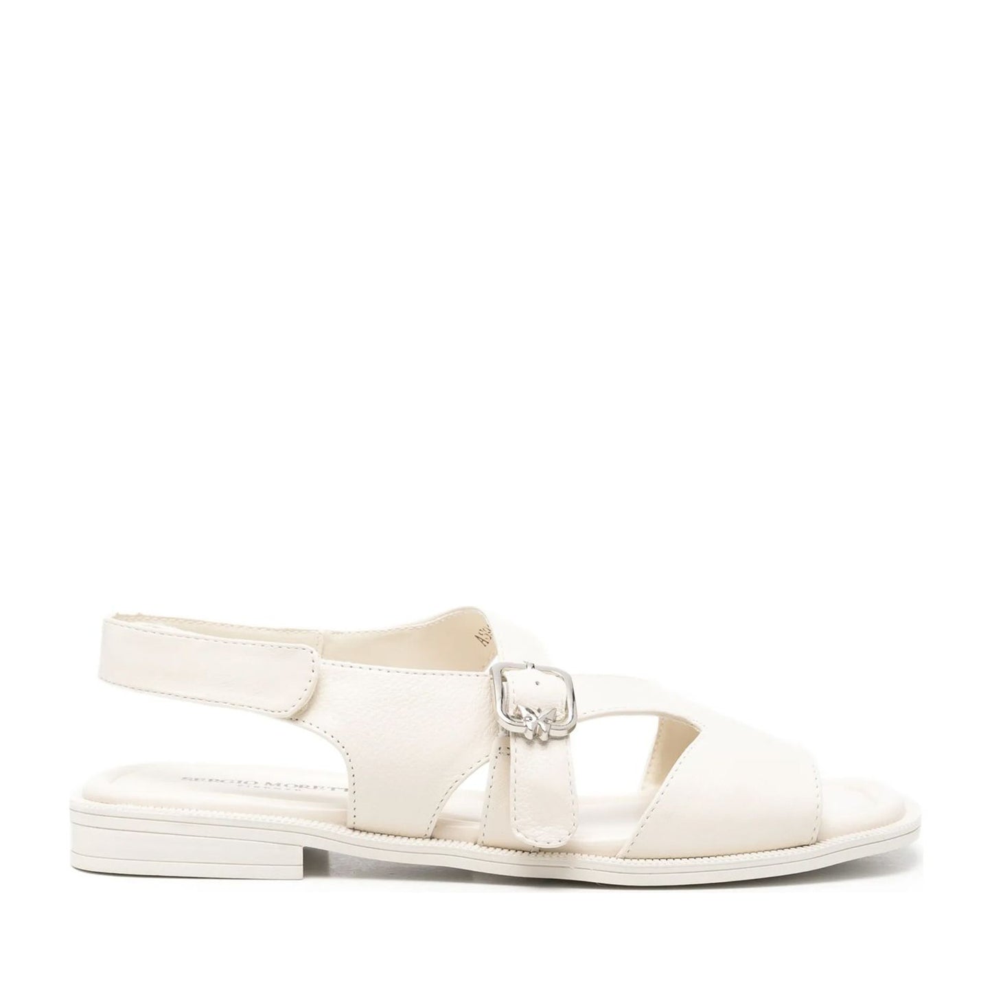 Women's White Open-Toe Sandals