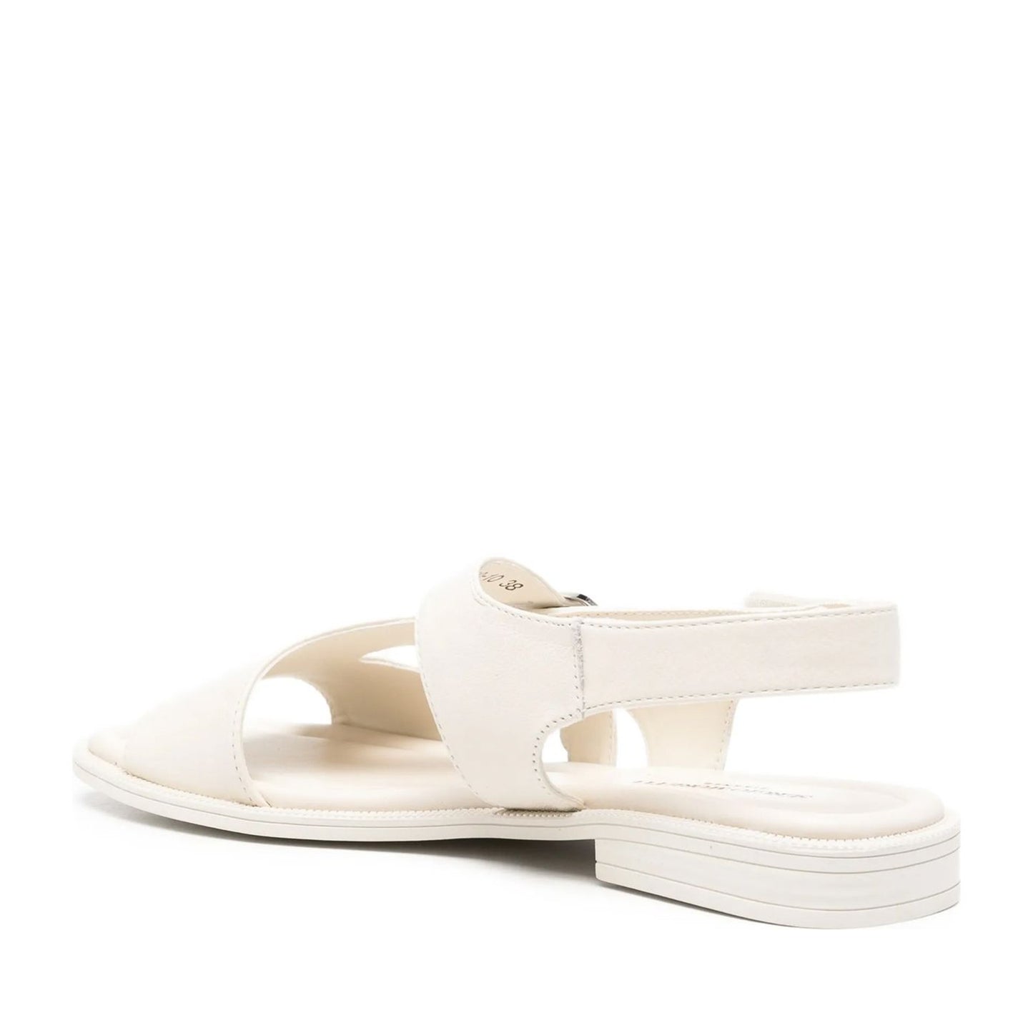 Women's White Open-Toe Sandals