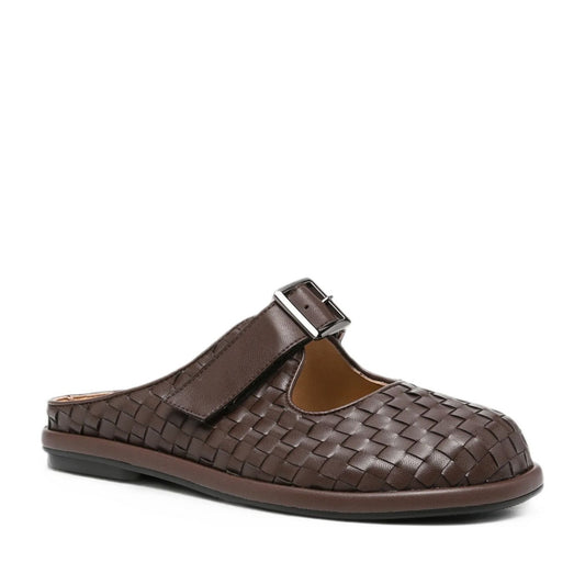 Women's Brown Mule Slippers