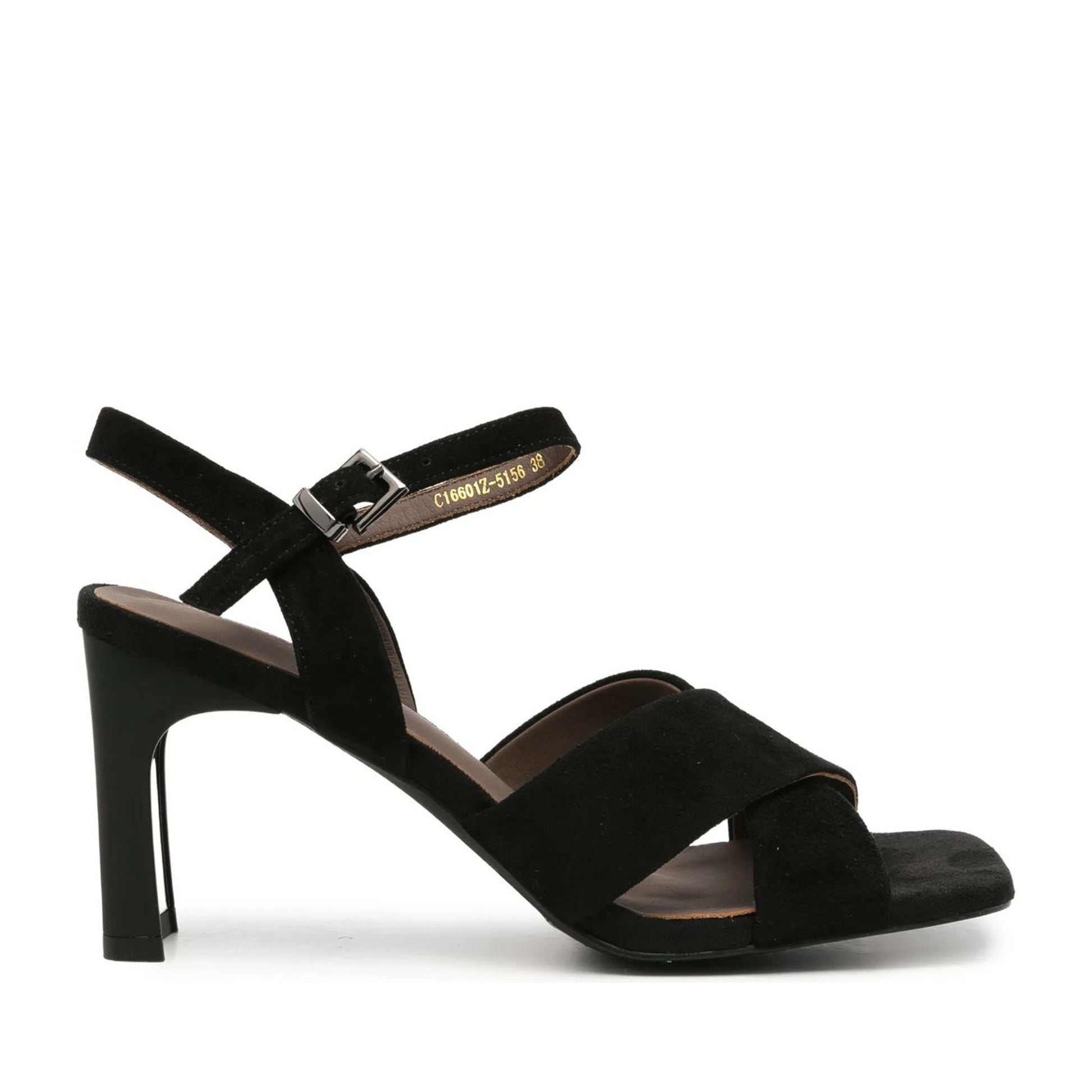 Women's Black Dress Open-Toe Sandals