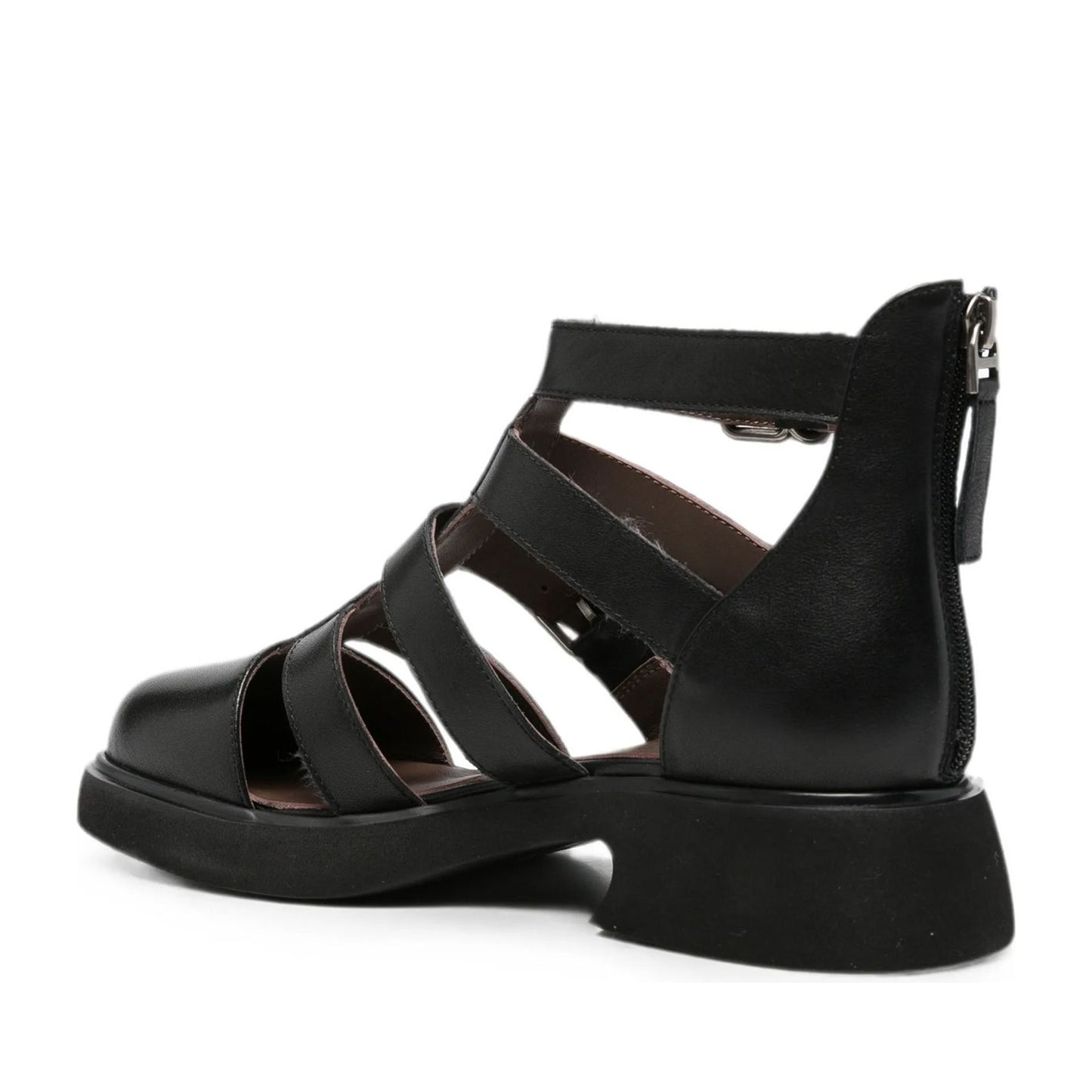 Women's Black Open-Toe Sandals