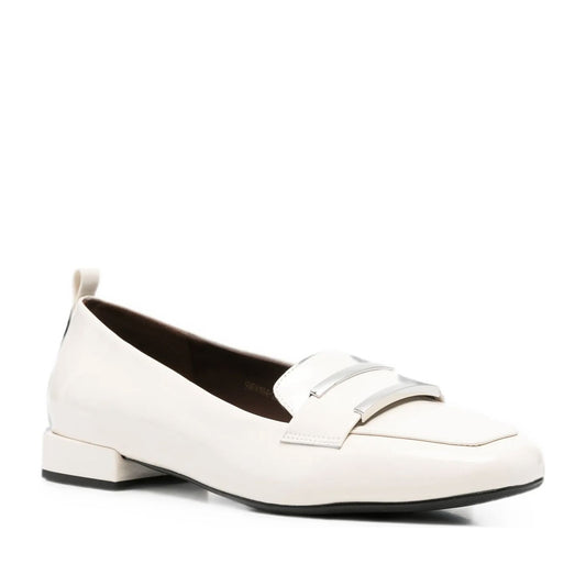 Women's Beige Loafers