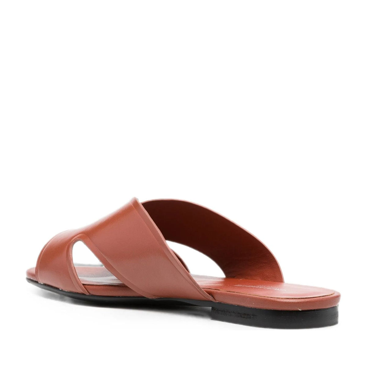Women's Red Open-Toe Slippers