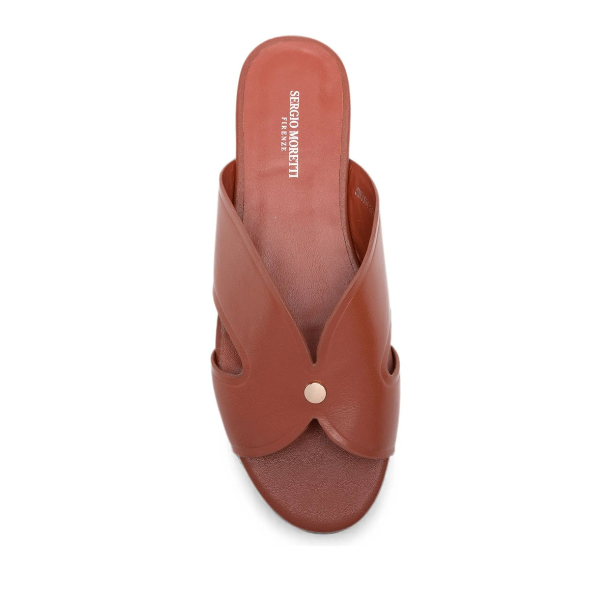 Women's Red Open-Toe Slippers