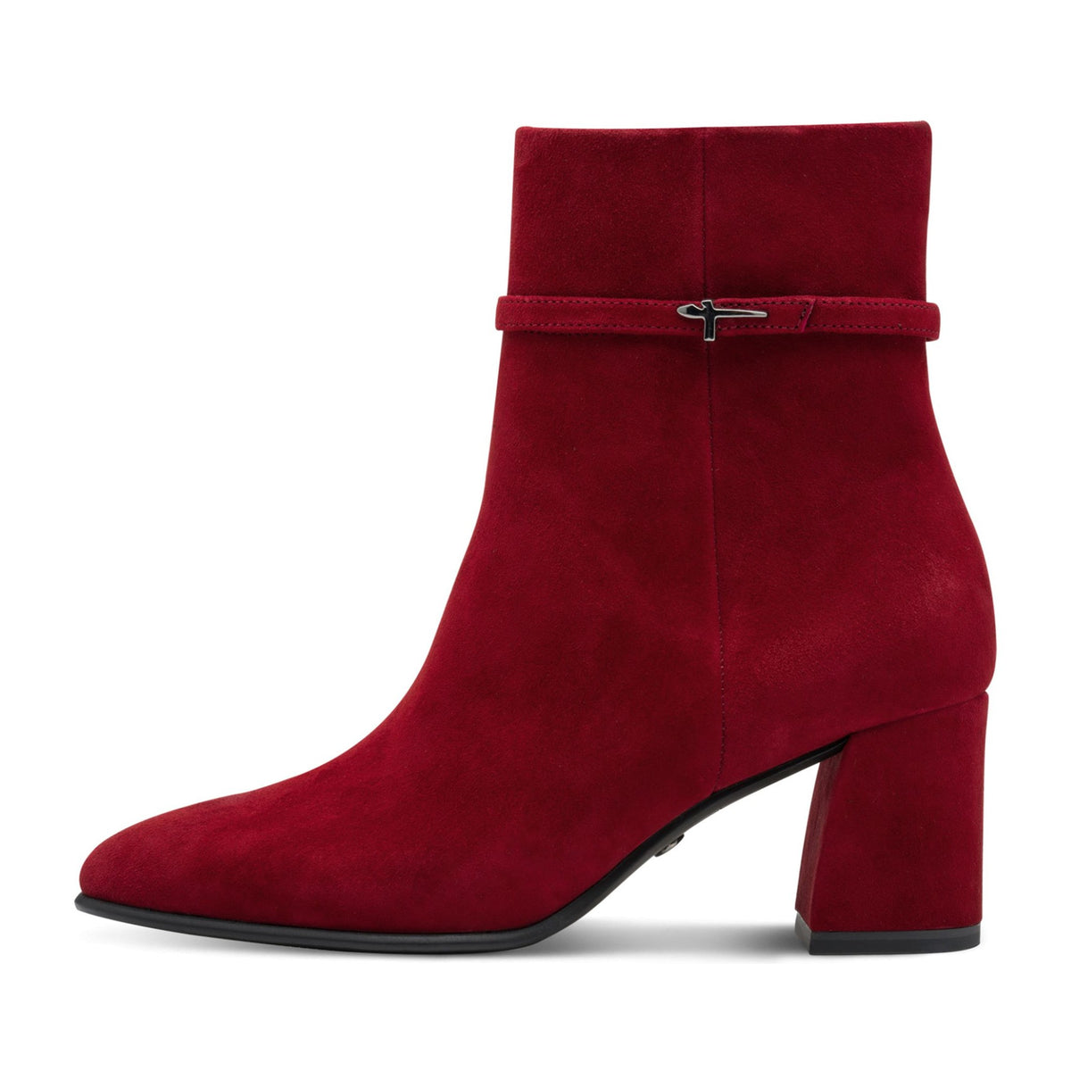 Women's Red Dress Ankle Boots