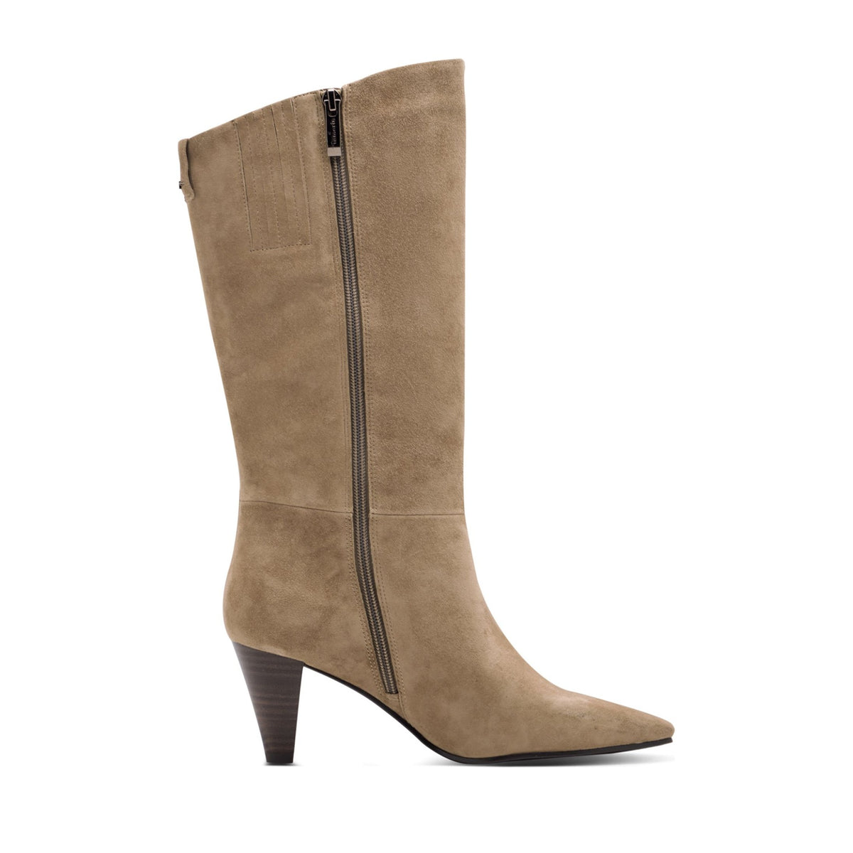 Women's Beige Dress Boots