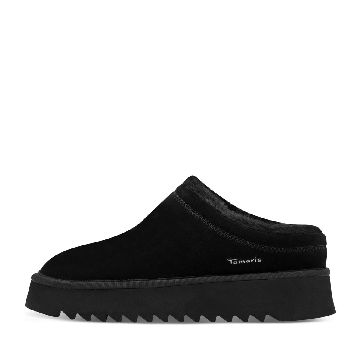 Women's Black Slippers