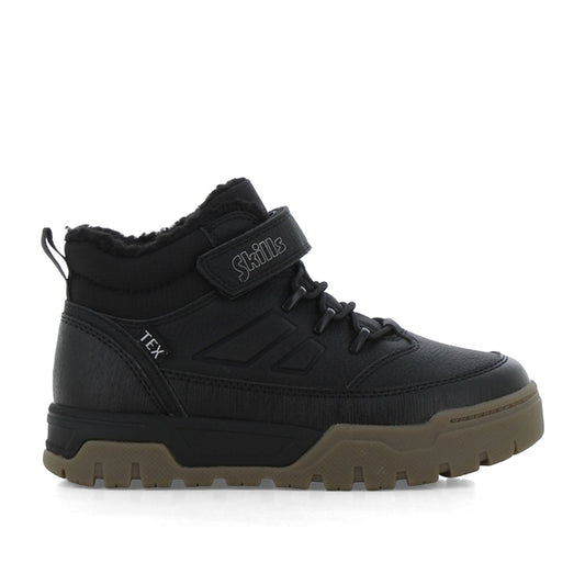 Girls' Black High Sneakers