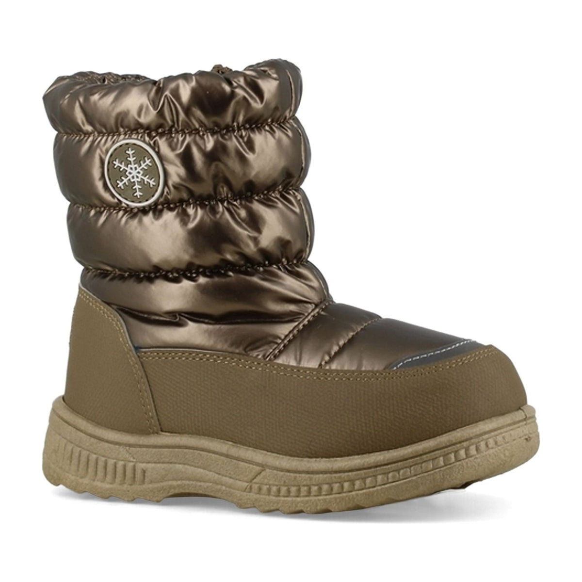 Girls' Brown Insulated Ankle Boots