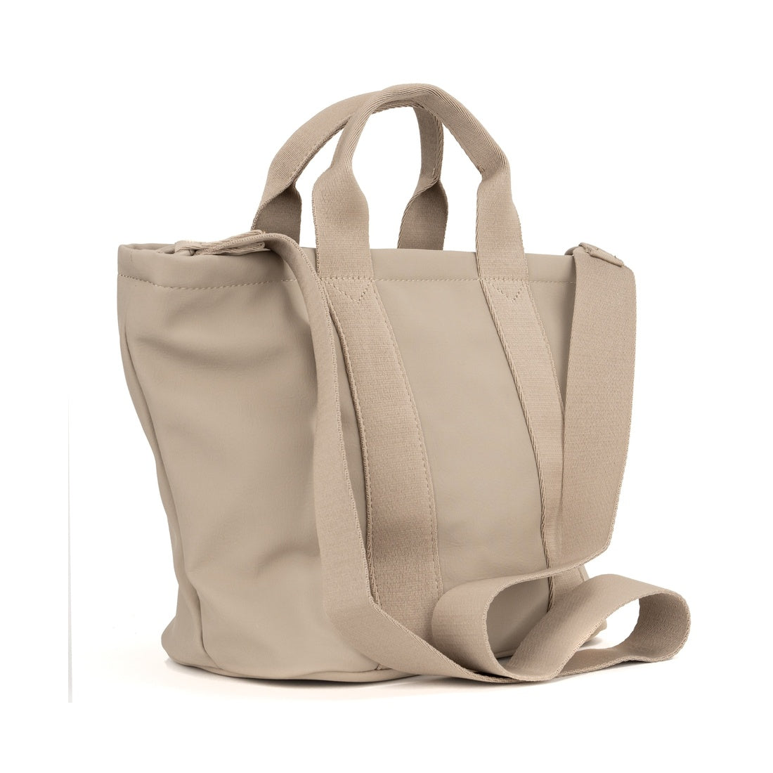 beige tote bag