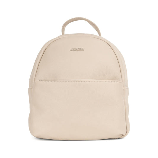 oatmeal beige backpack