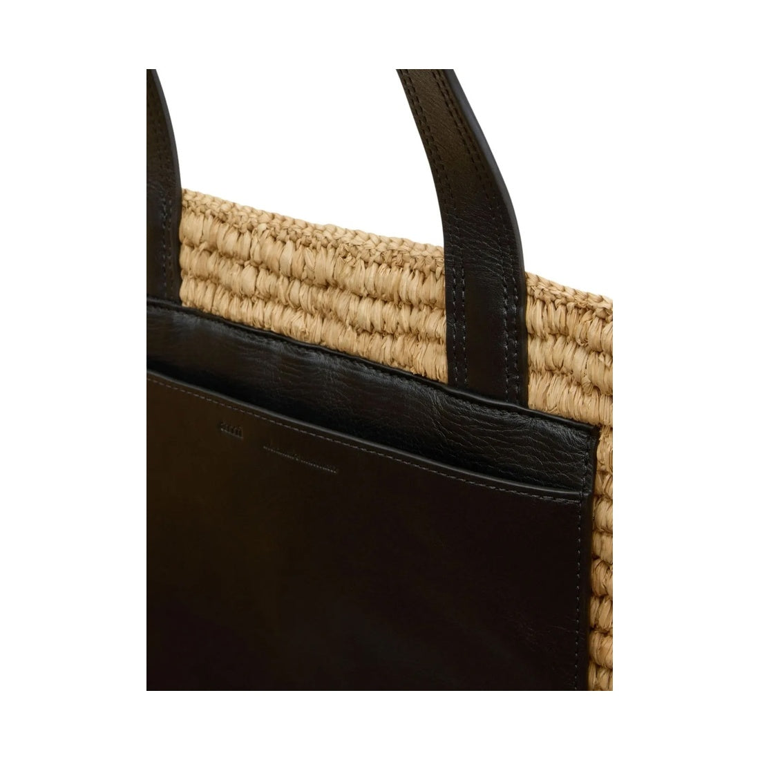 raffia tote bag