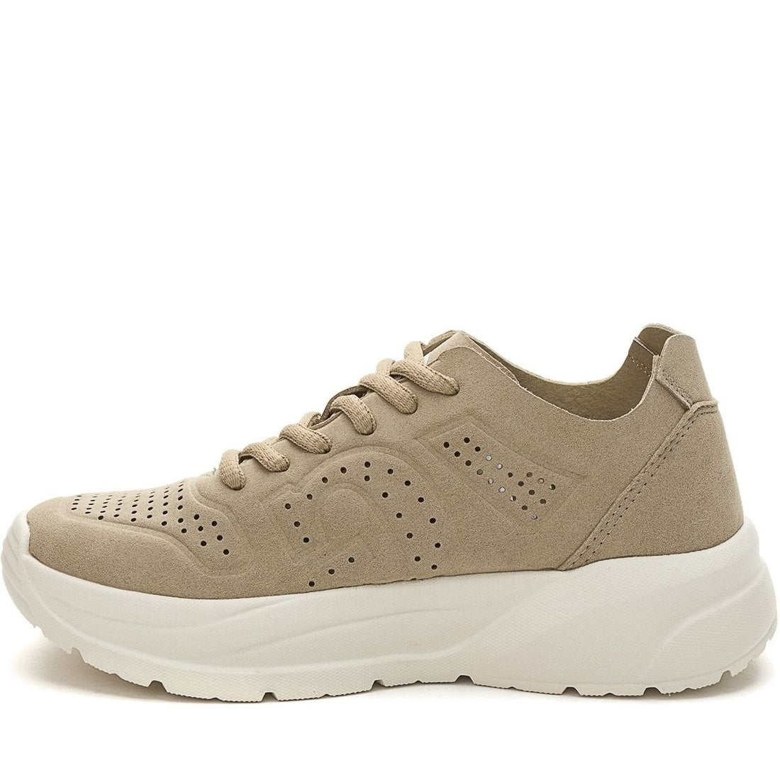 beige casual closed sneakers