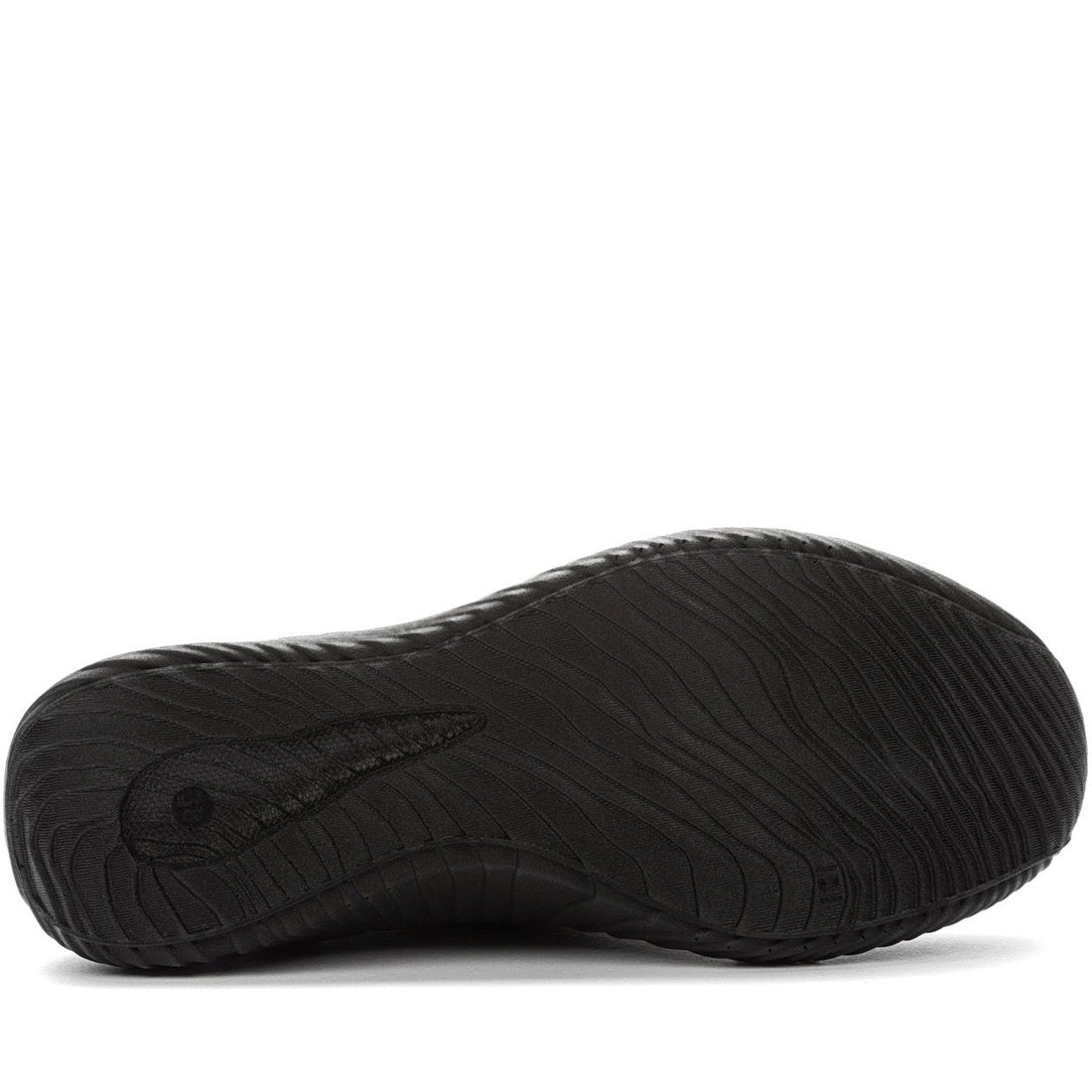 black casual closed sneakers